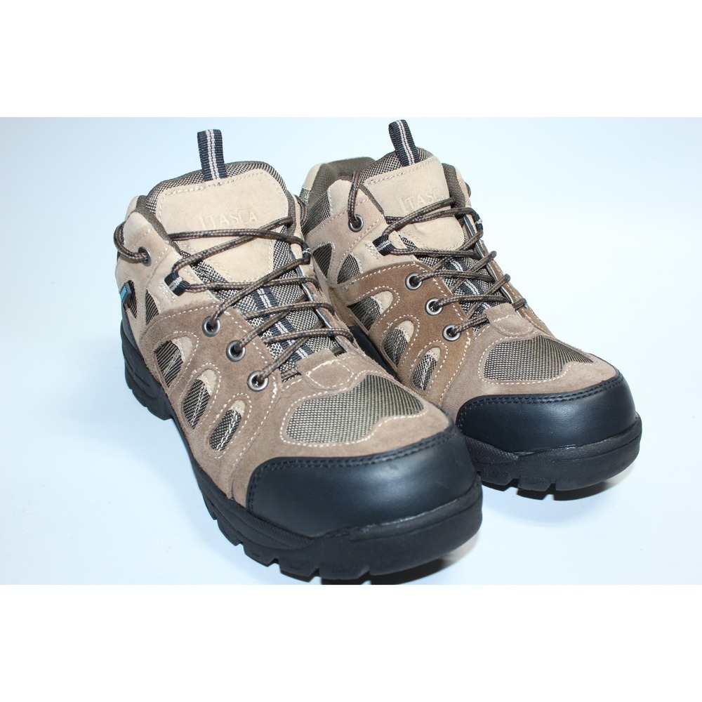 Itasca Men's Cross Creek Waterproof‎ Leather/Nylon Hiking Shoe Boot Size 10.5